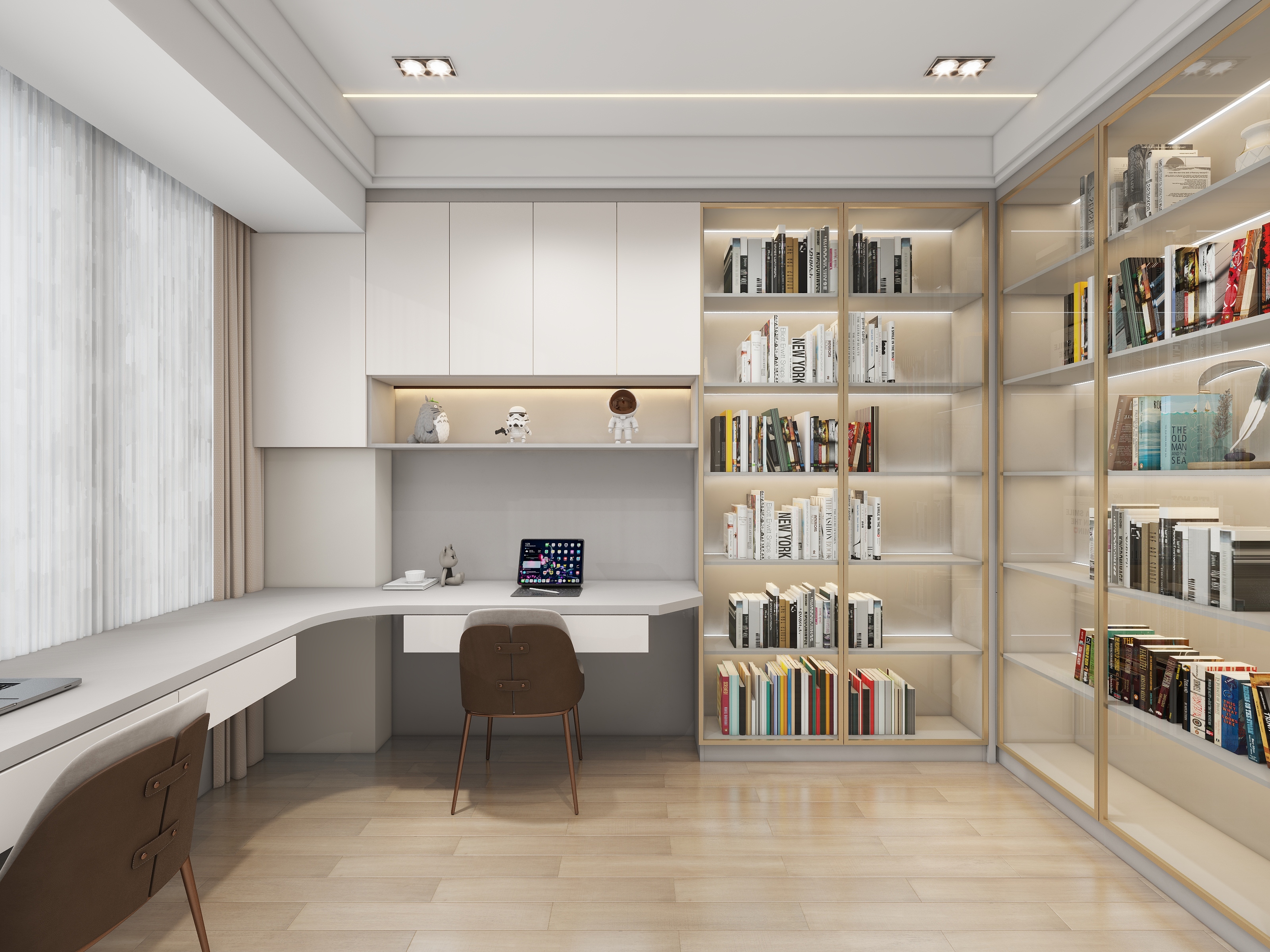 致娴小筑-现代简约130㎡4室-装修设计方案