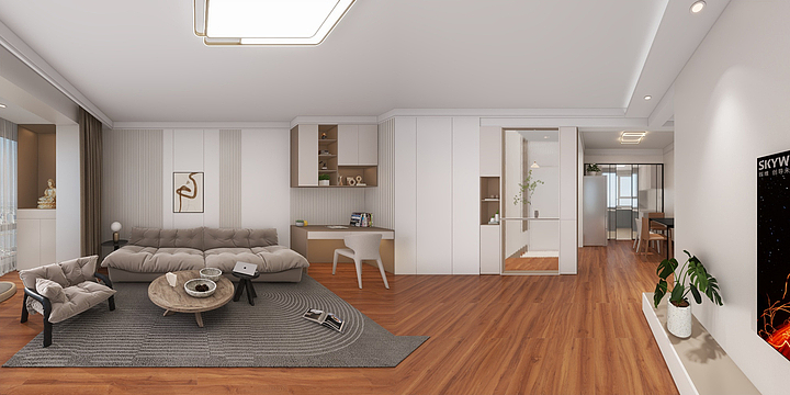 琦钧-万科金域蓝湾-定制-装修设计方案