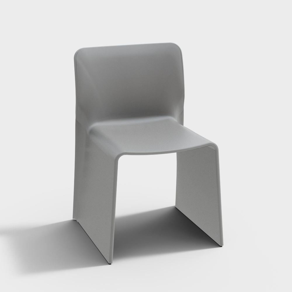 Molteni glove chair3D模型
