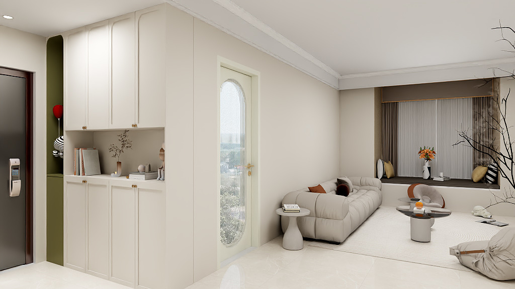 欧神诺瓷砖焦作店-东王储小区2#23王美女家-装修设计方案