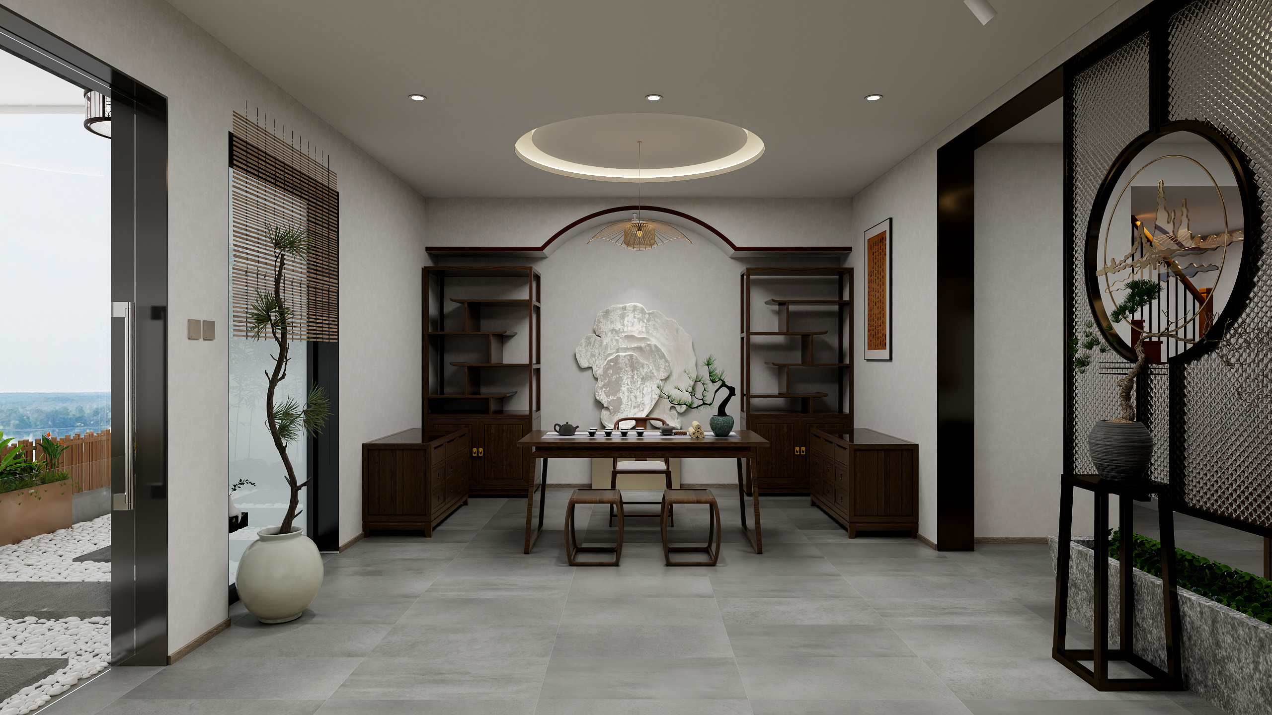 天晴了没-正大玉器店平面图-装修设计方案