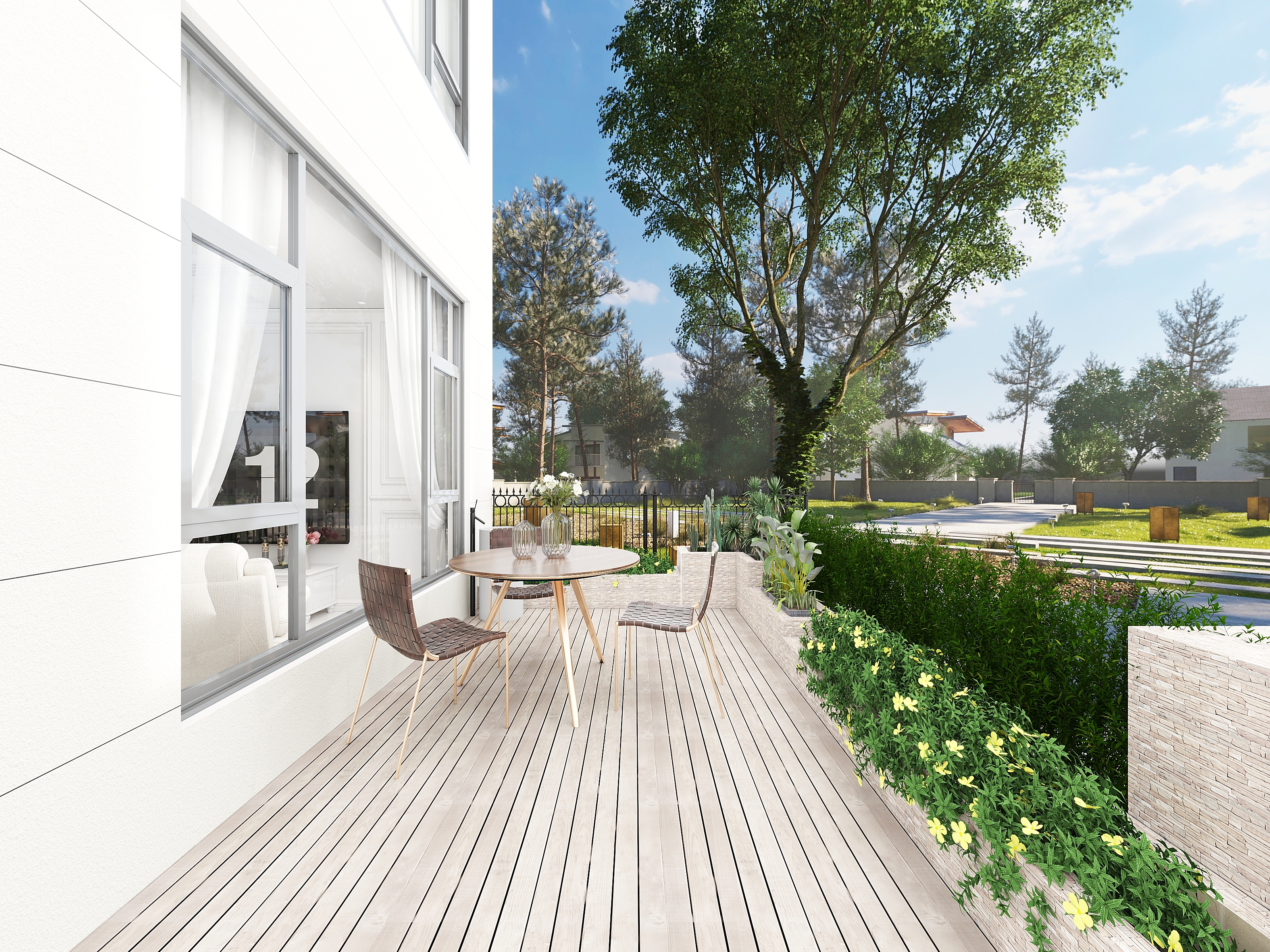 成都叠度设计-璟悦天著291㎡简美-装修设计方案