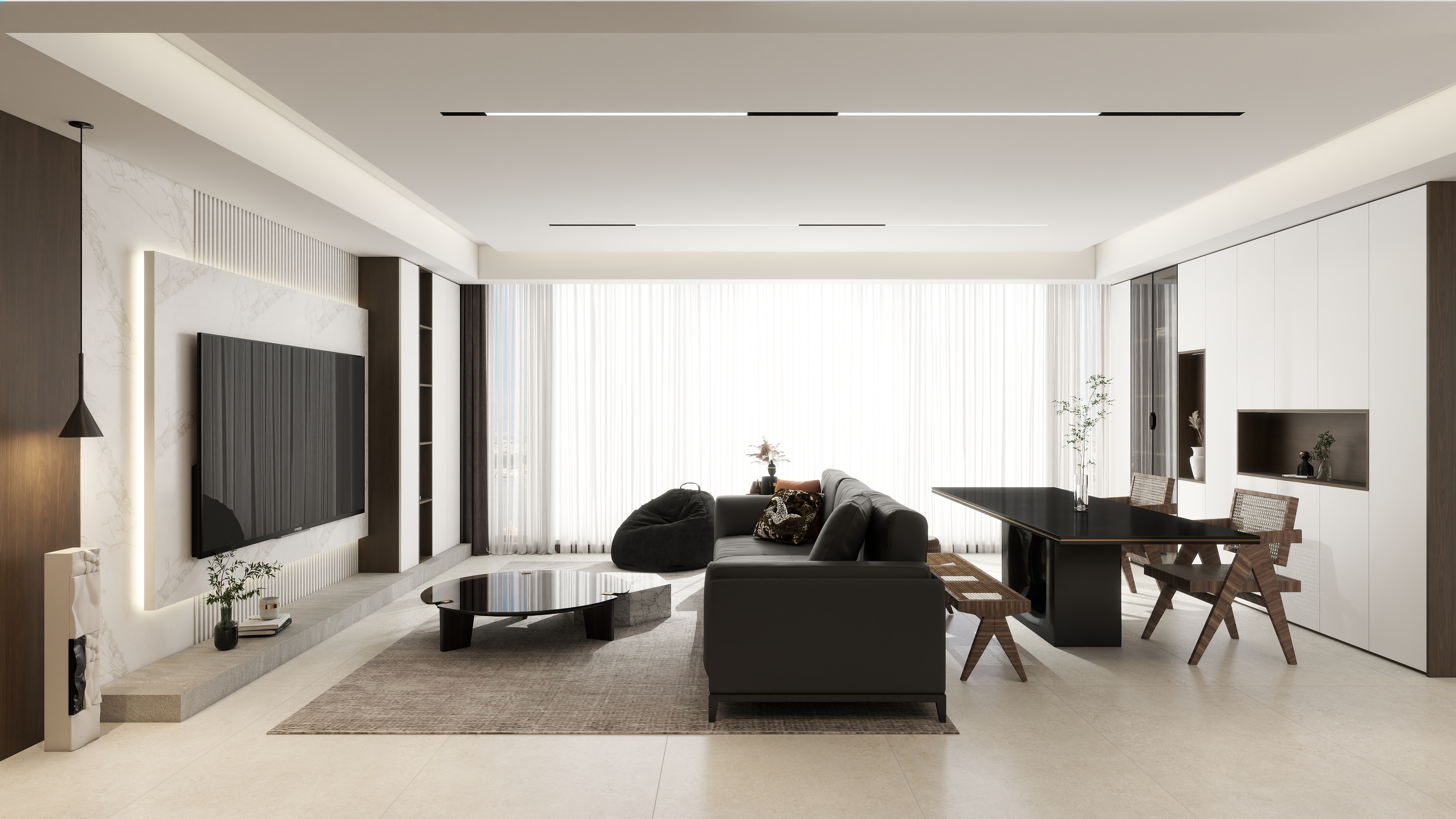 广安米兰纳2-120㎡2室-装修设计方案