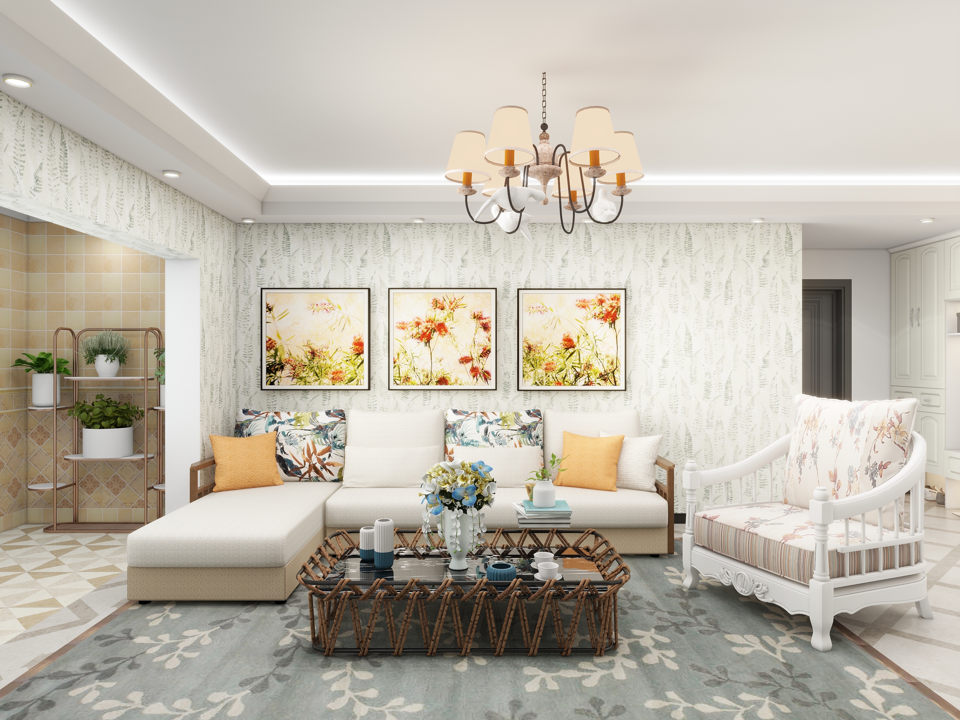 致娴小筑-瑞和花园148㎡4室-装修设计方案