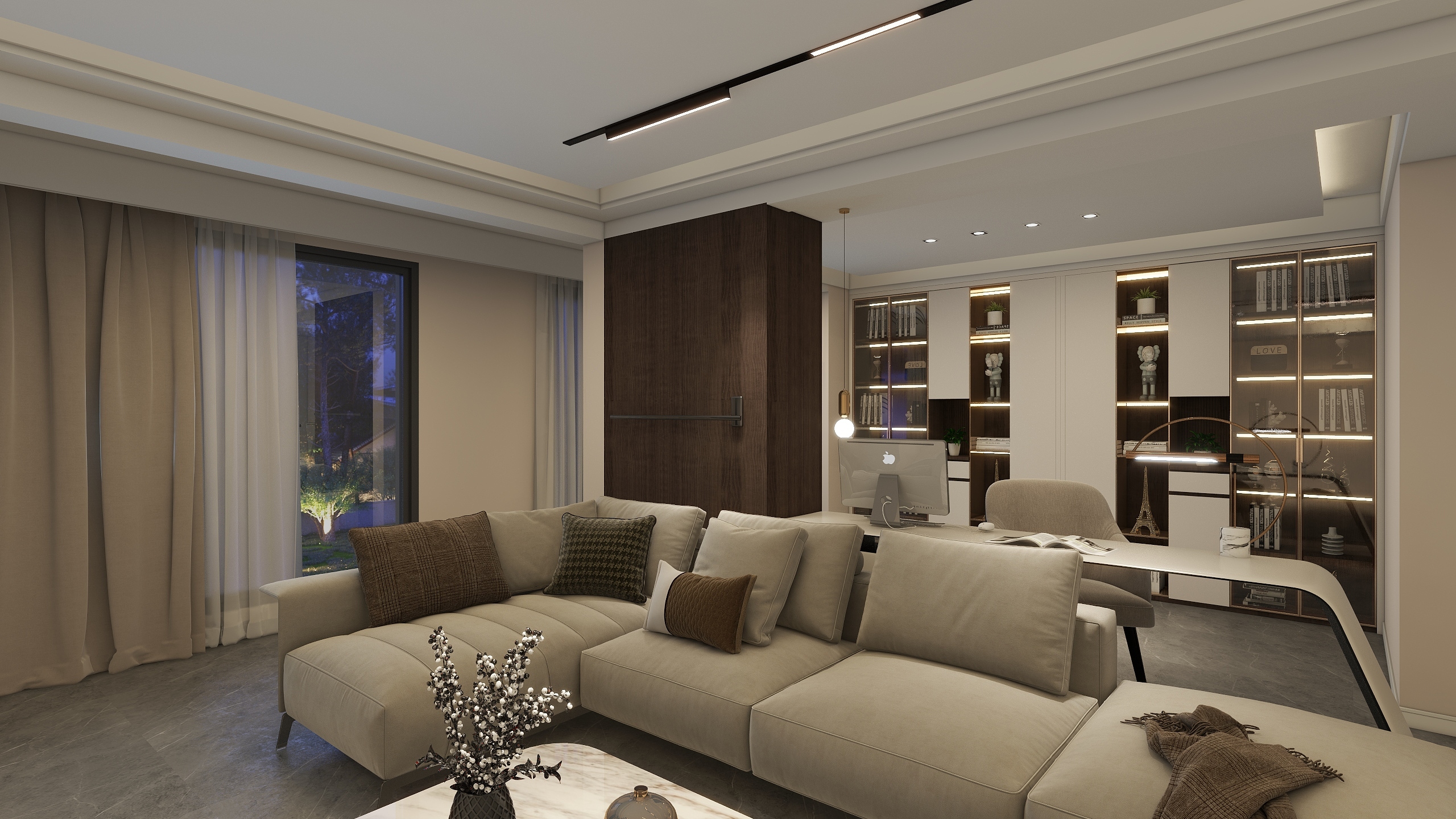 戴超-融创洱海混搭135㎡2室-装修设计方案