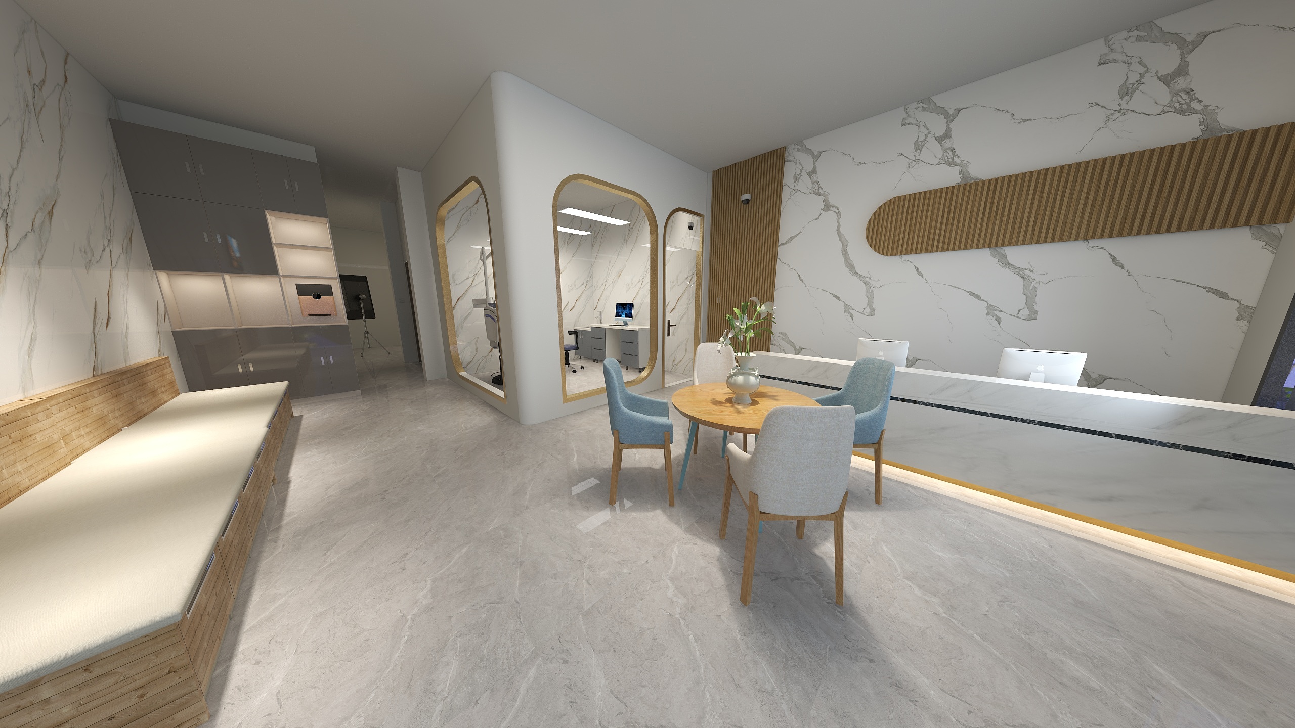 山西泓弼医疗-绛县润月口腔-装修设计方案