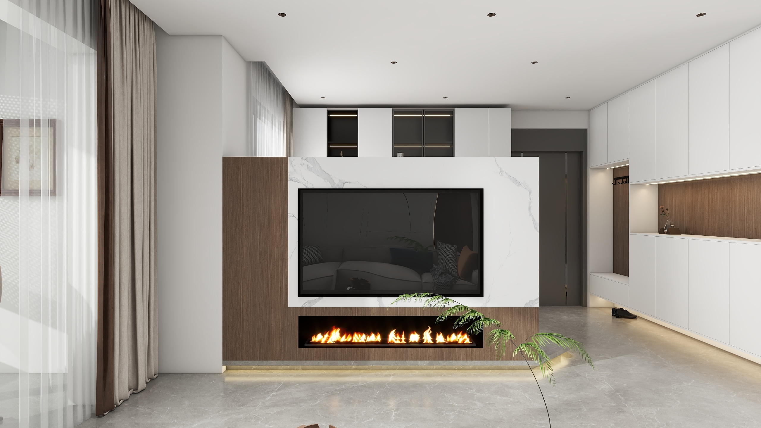 -云设计--125㎡1室-装修设计方案