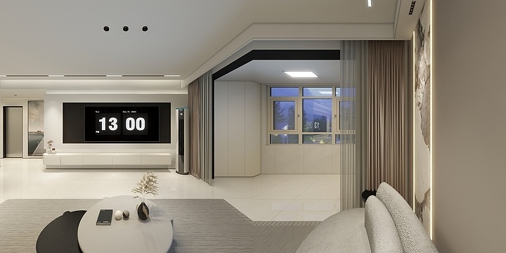 保定新舟装饰设计部-玉兰花园6-装修设计方案