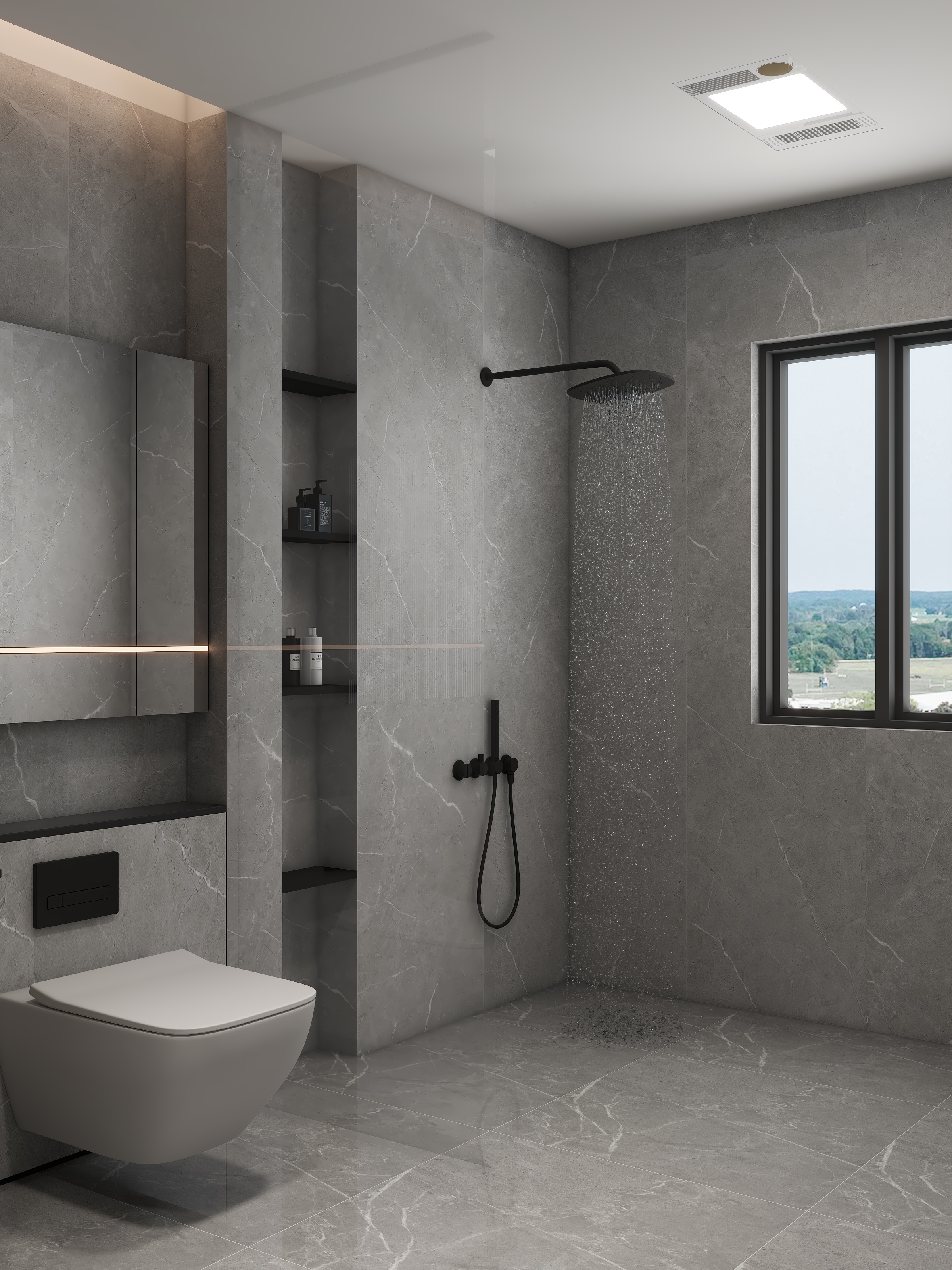 邓显俞-【轻奢风】闲林山水300m²别墅装修效果图