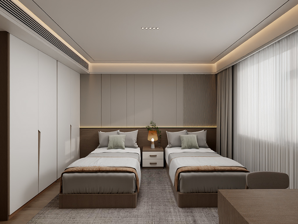 集优设计机构張琳-景苑天城G3高层142㎡-装修设计方案