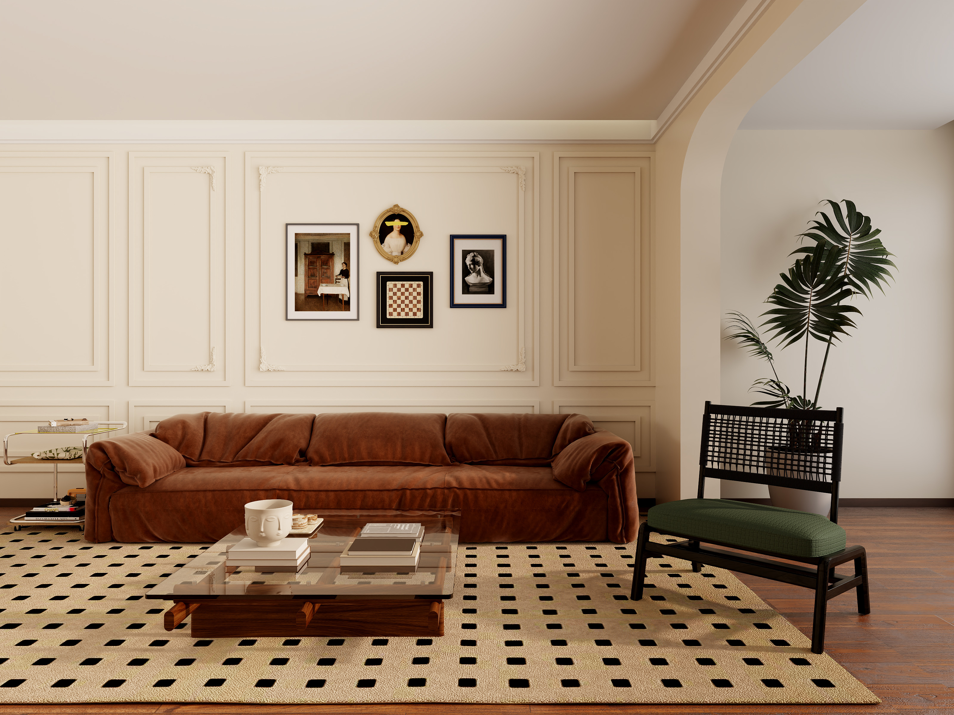 bnnni-中古客厅-装修设计方案