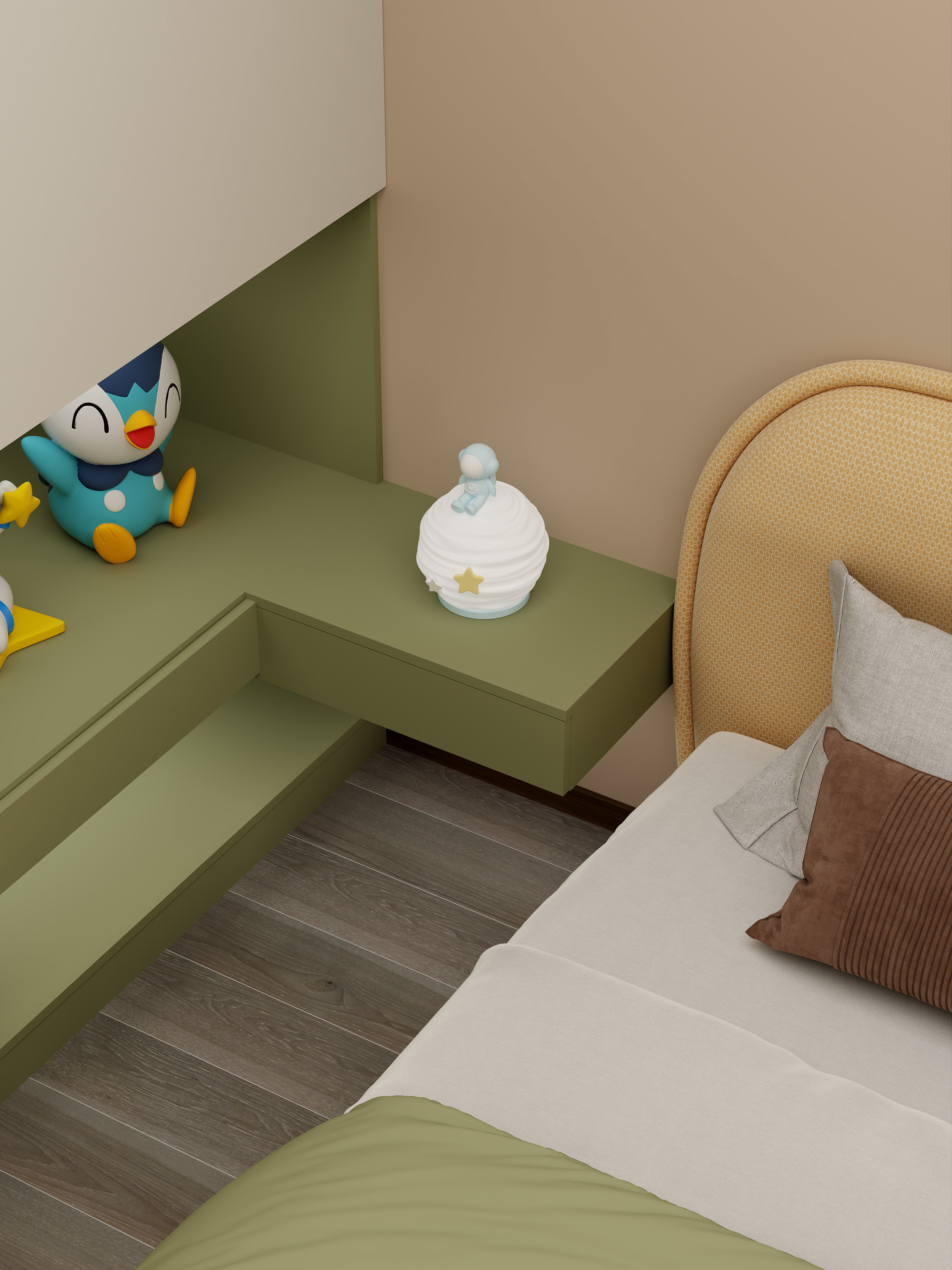 壹诺设计工作室-奶油风 装修效果图