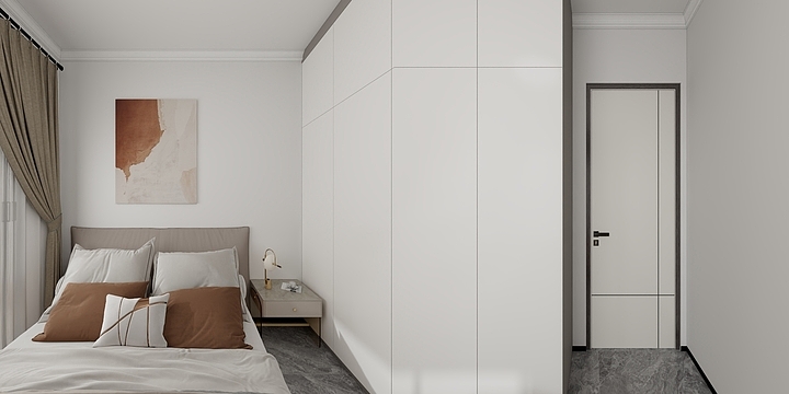 大黑马室内设计-三房现代方案0501-装修设计方案