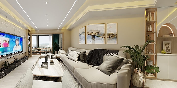 领行者设计-茶花映像-装修设计方案