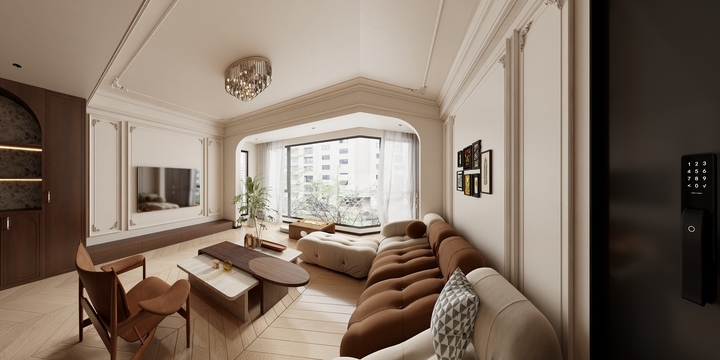 Shier1-诧寂中古129四室两厅-装修设计方案