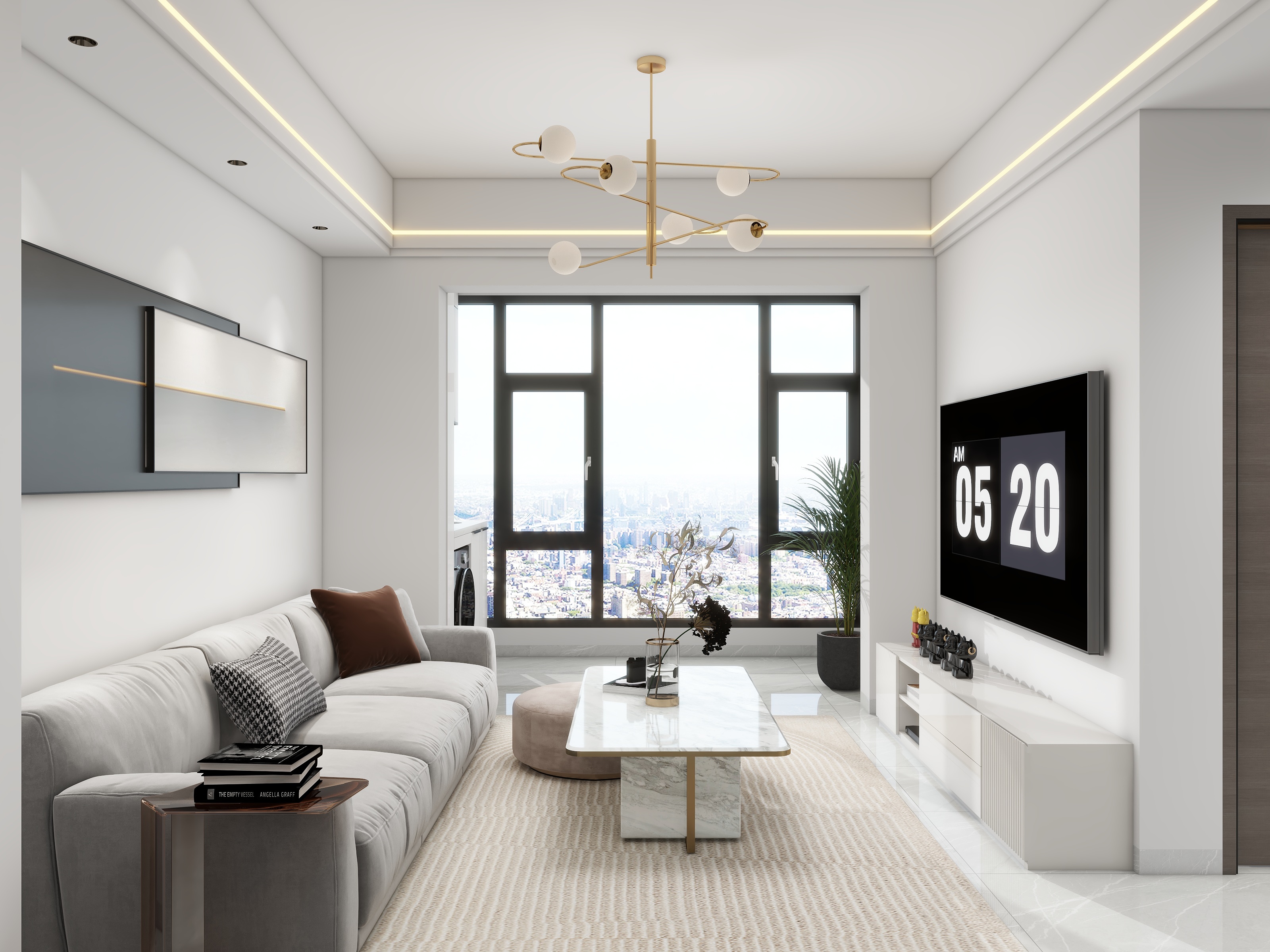 设计师李广瑶-缙悦城78m²-装修设计方案