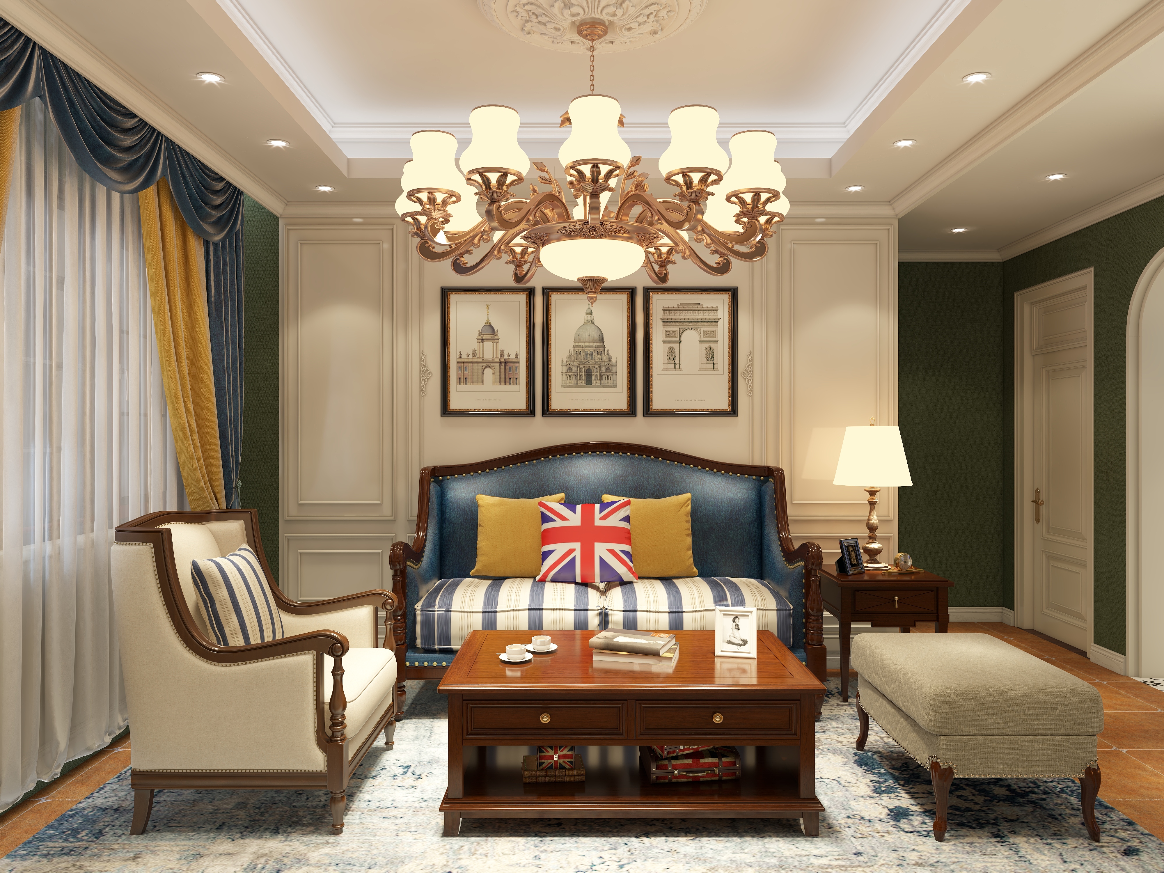 希米丽斯全案定制-奢美一号-装修设计方案