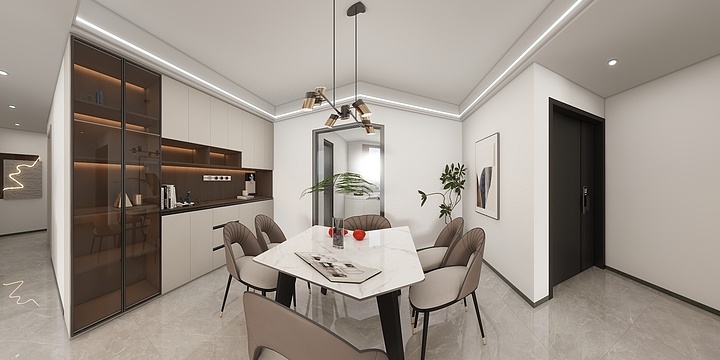 全屋整装效果-望江御府（现代）-装修设计方案