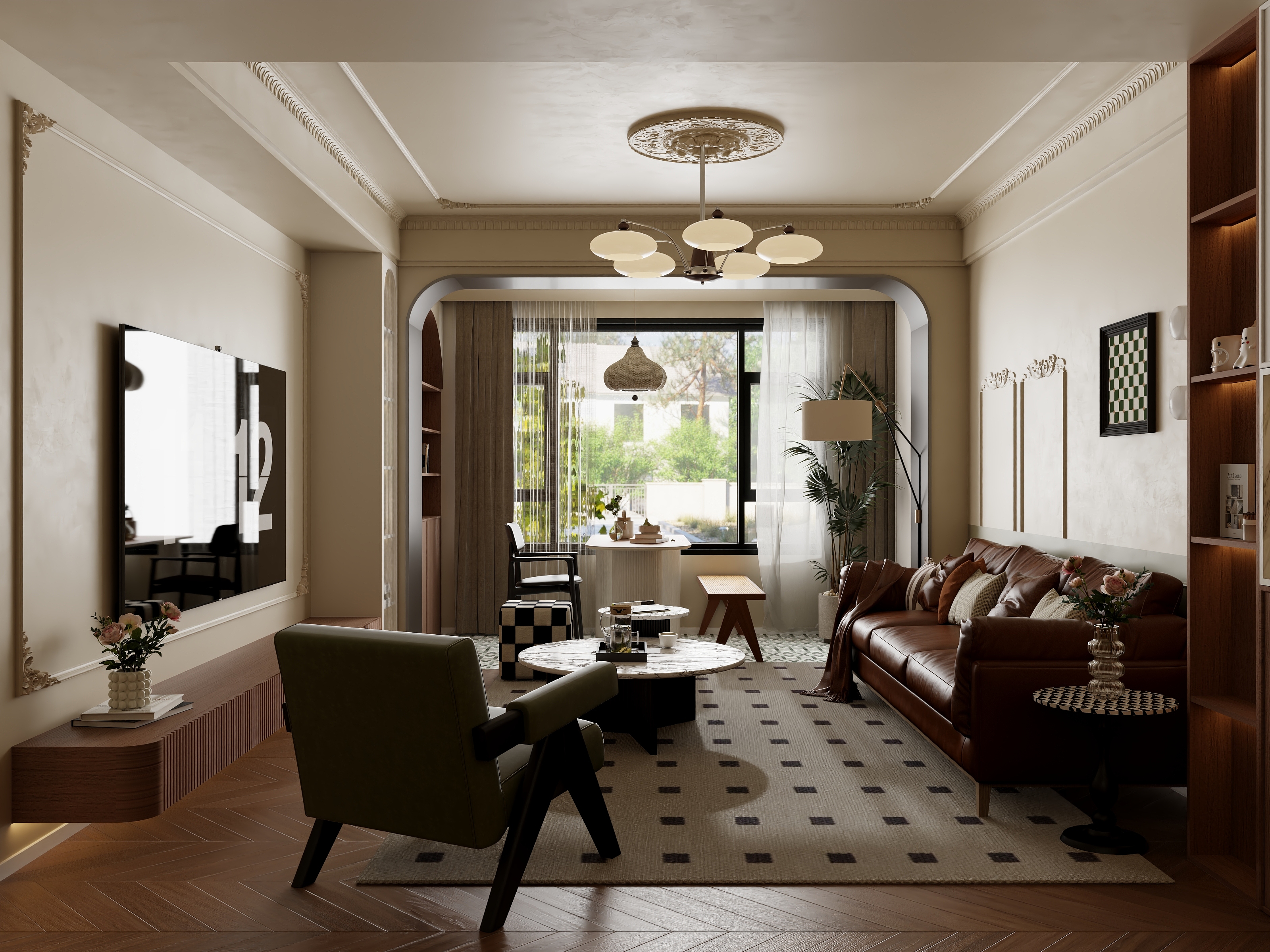 Jnela设计软装-法式复古风格-装修设计方案