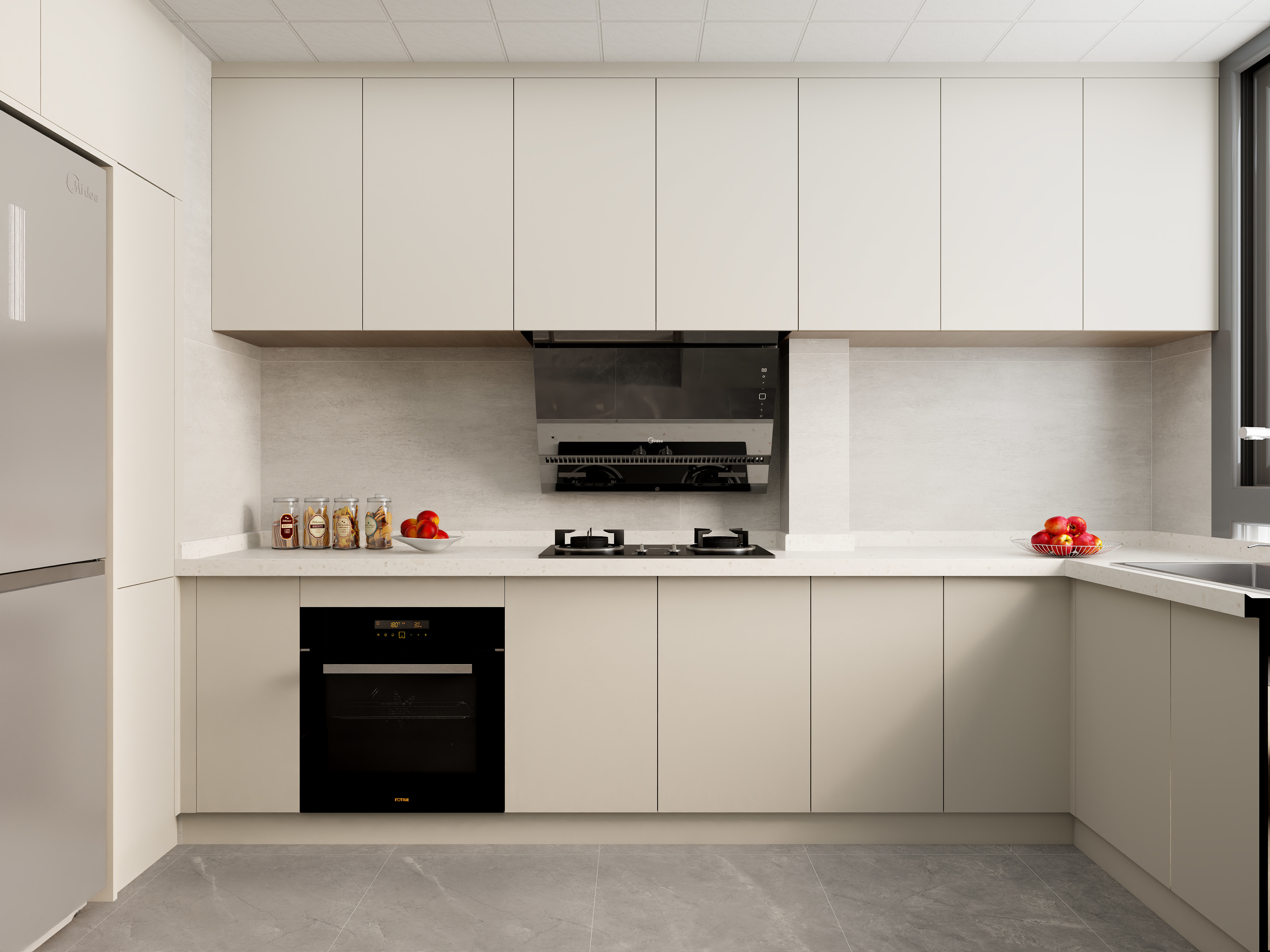 壹诺设计工作室-奶油风 装修效果图