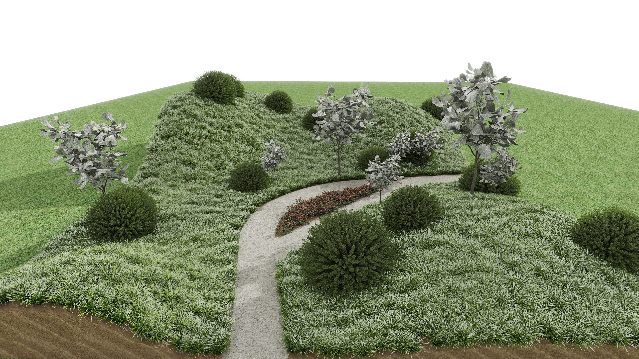 後宅-户外庭院-装修设计方案