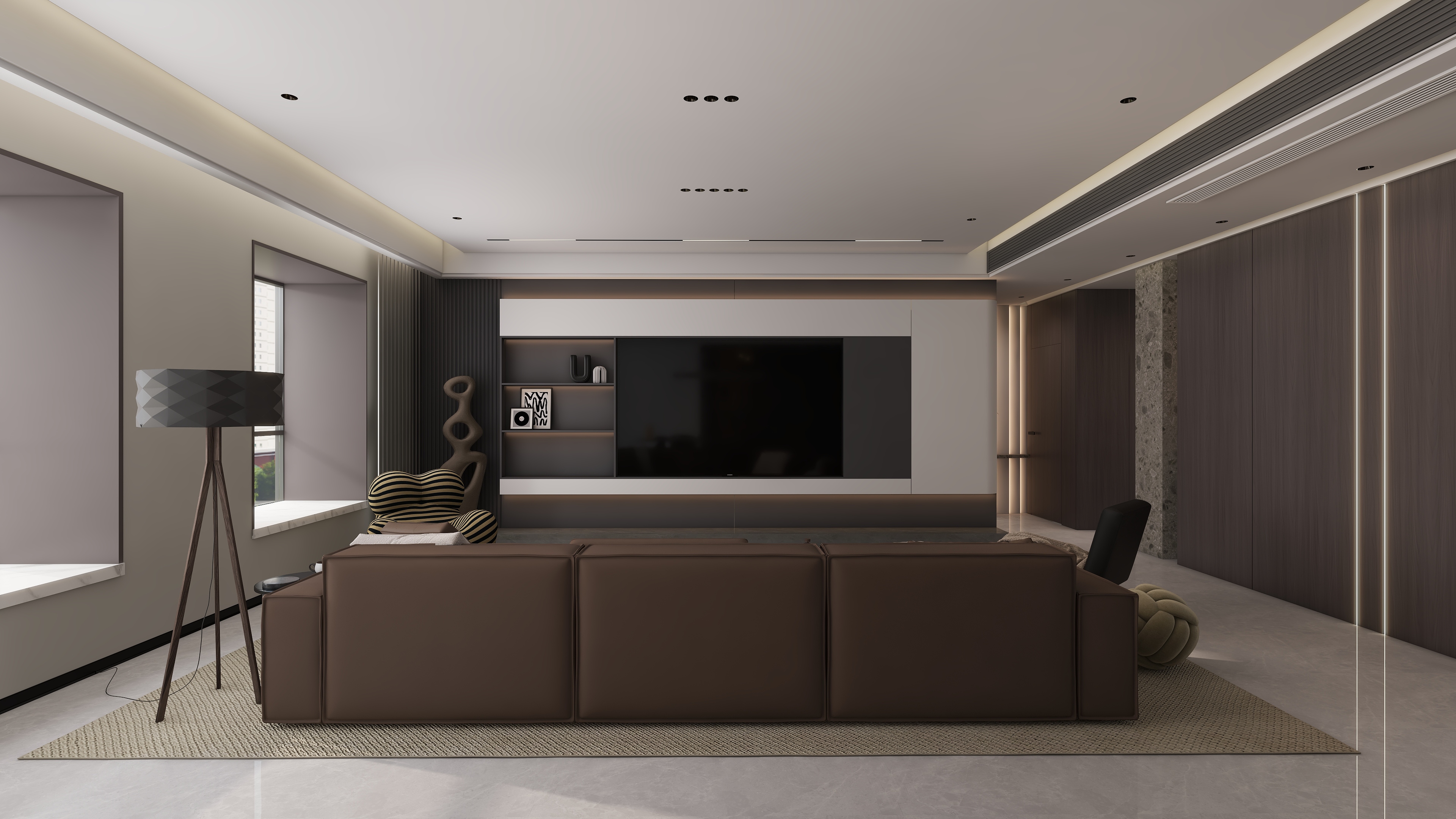 未定稿带水印图纸-文景苑180意式轻奢-装修设计方案