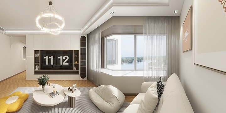 室内设计师-Dyson-嘉祥龙城华府23-1-703-装修设计方案