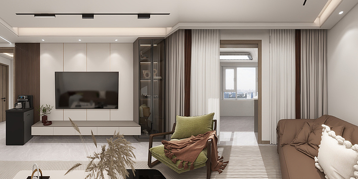 岸西N-滨湖四期26-2-1501-装修设计方案