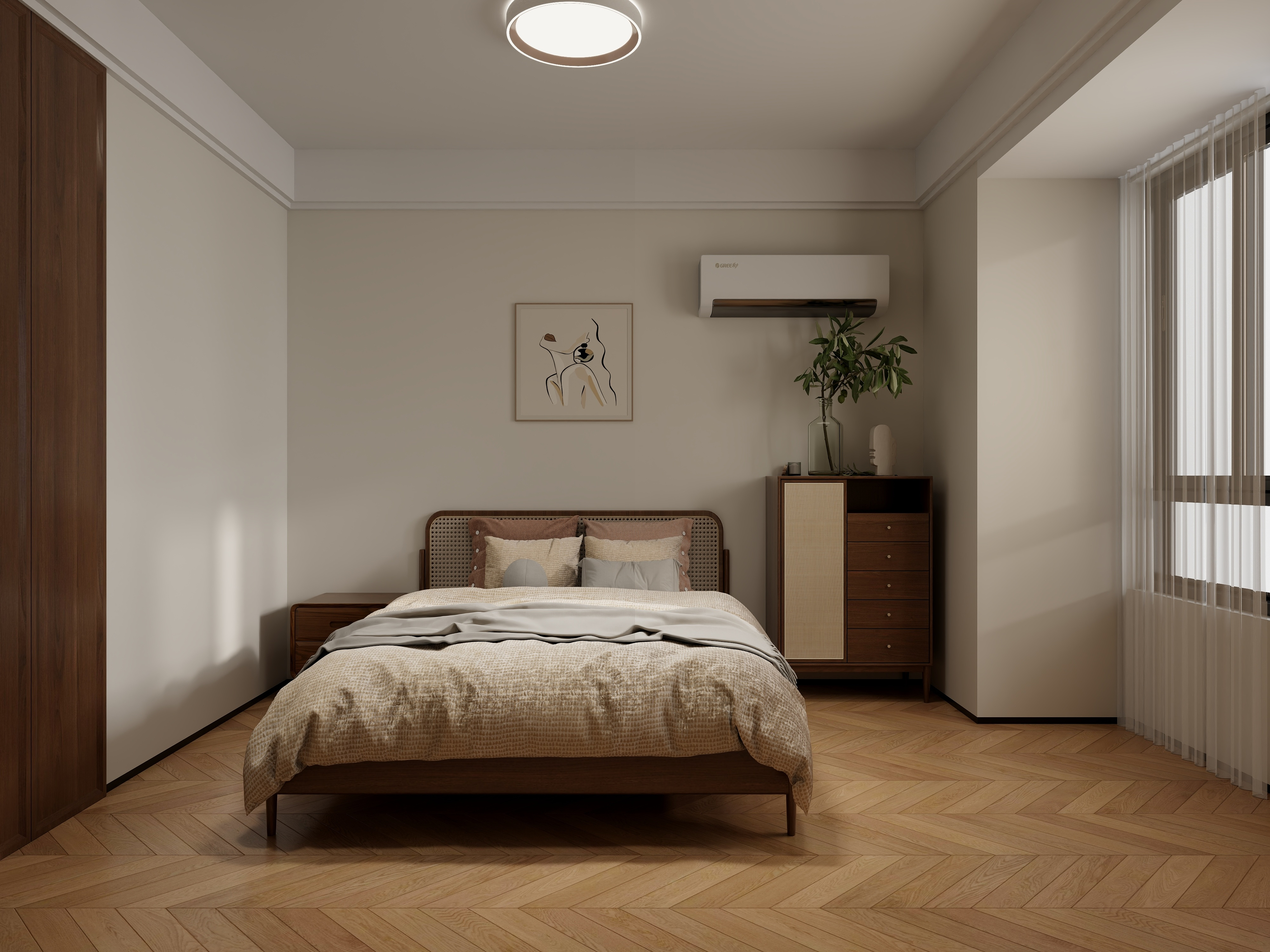 效果图JQK-松江府 王总   张欢-装修设计方案