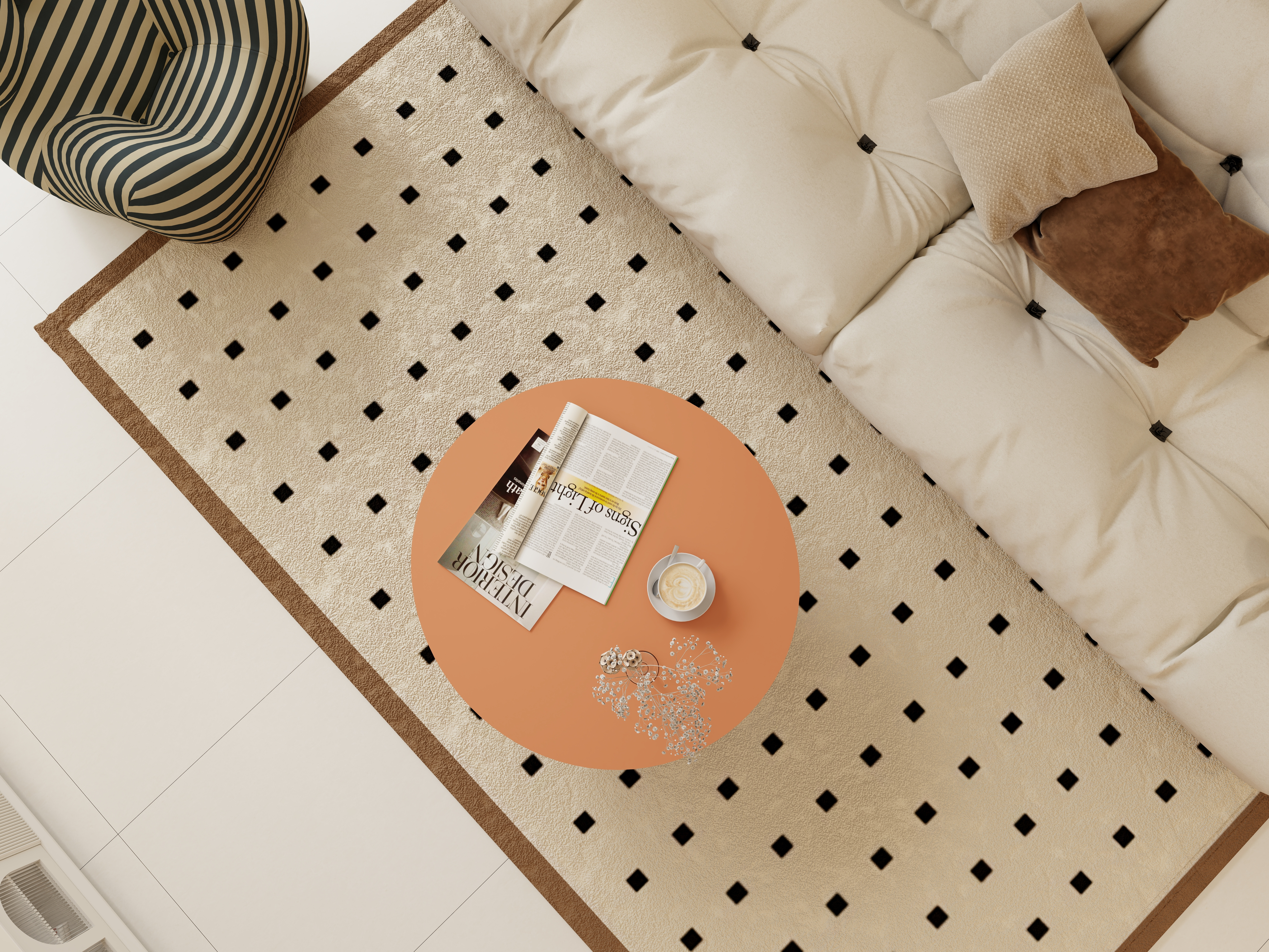 全案室内设计1-奶油风格-装修设计方案