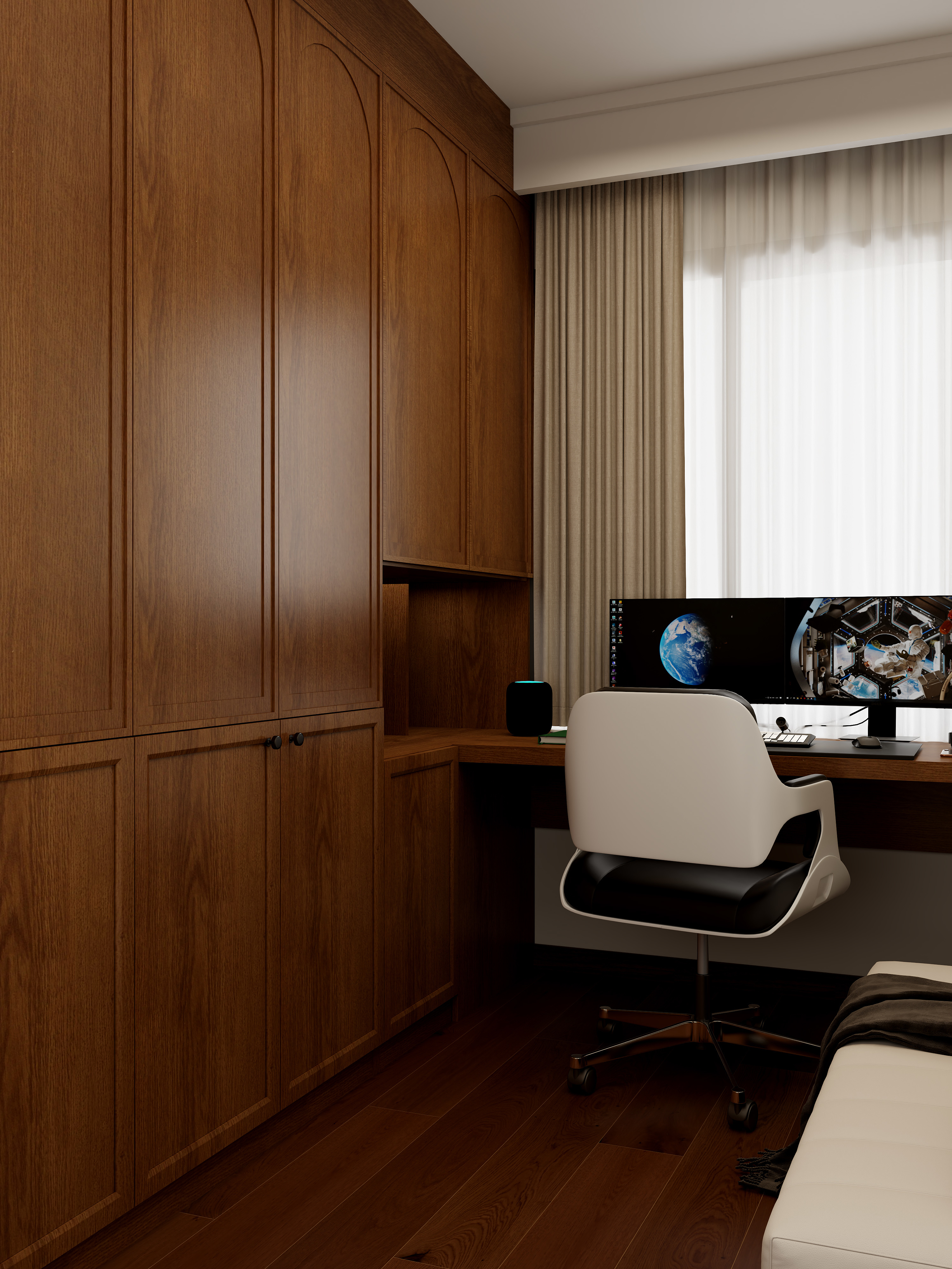 壹诺设计工作室-中古风装修效果图