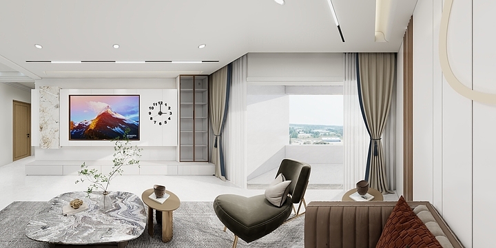 瀚森装饰赵涛-紫金苑56号东户-装修设计方案