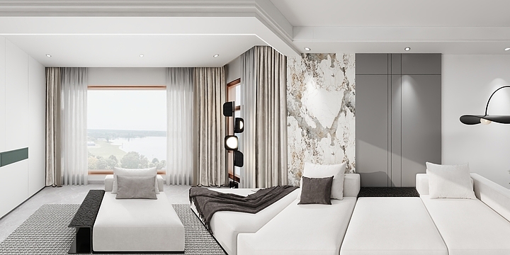 设计kJHa-陶姐·意式极简风格-装修设计方案