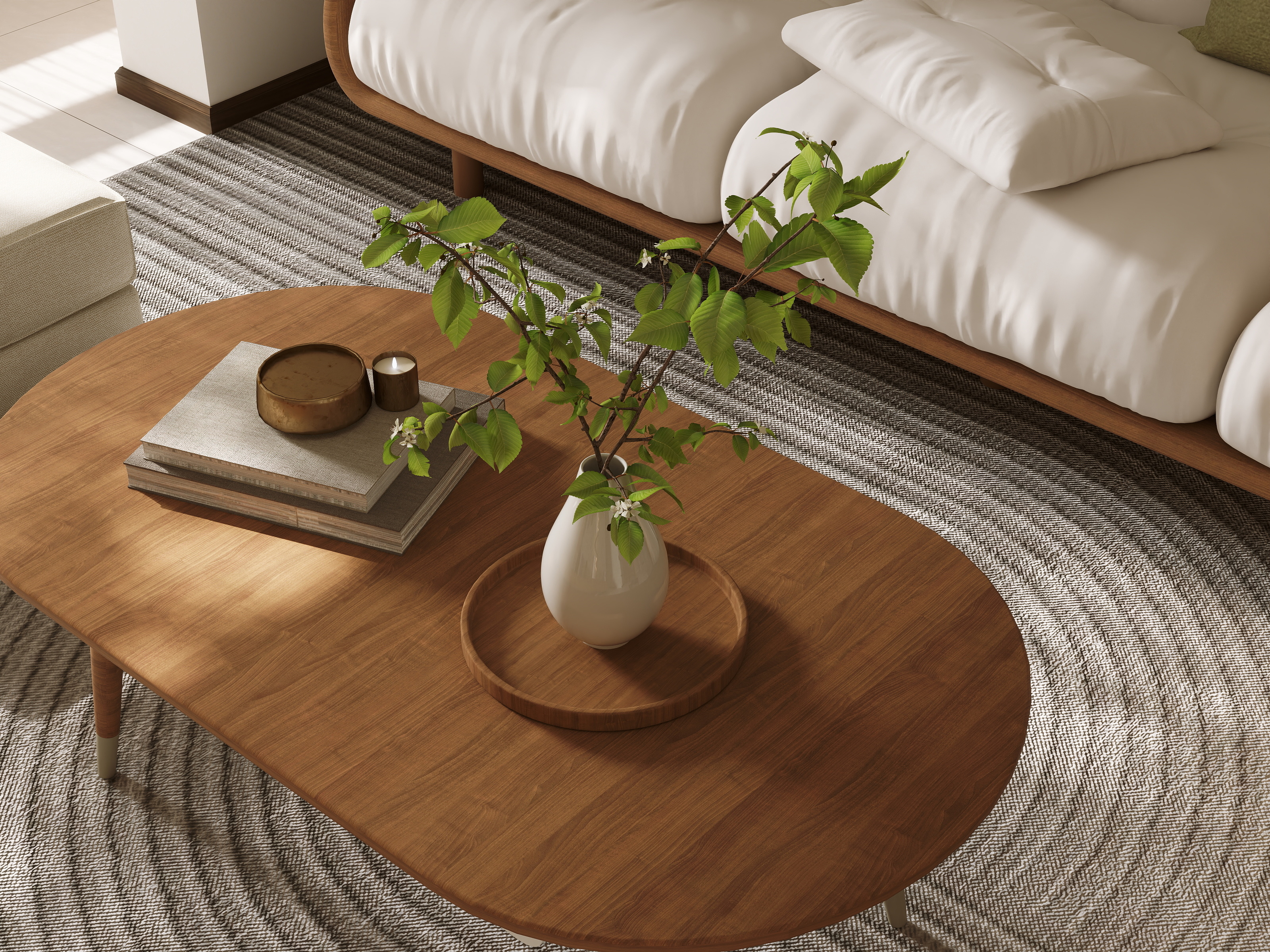 TS33333-天玺华府原木风装修效果图