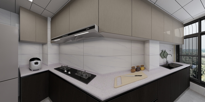 四川巴中巴州店-御景湾2栋1706DT-装修设计方案