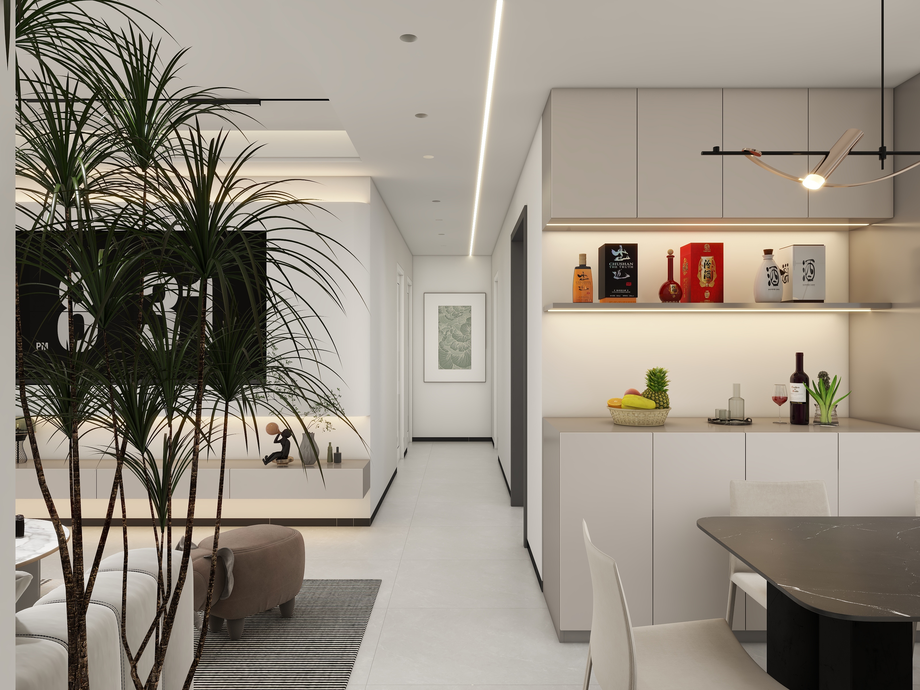 阿冯設計師-英豪新汇天悦118㎡3室-装修设计方案