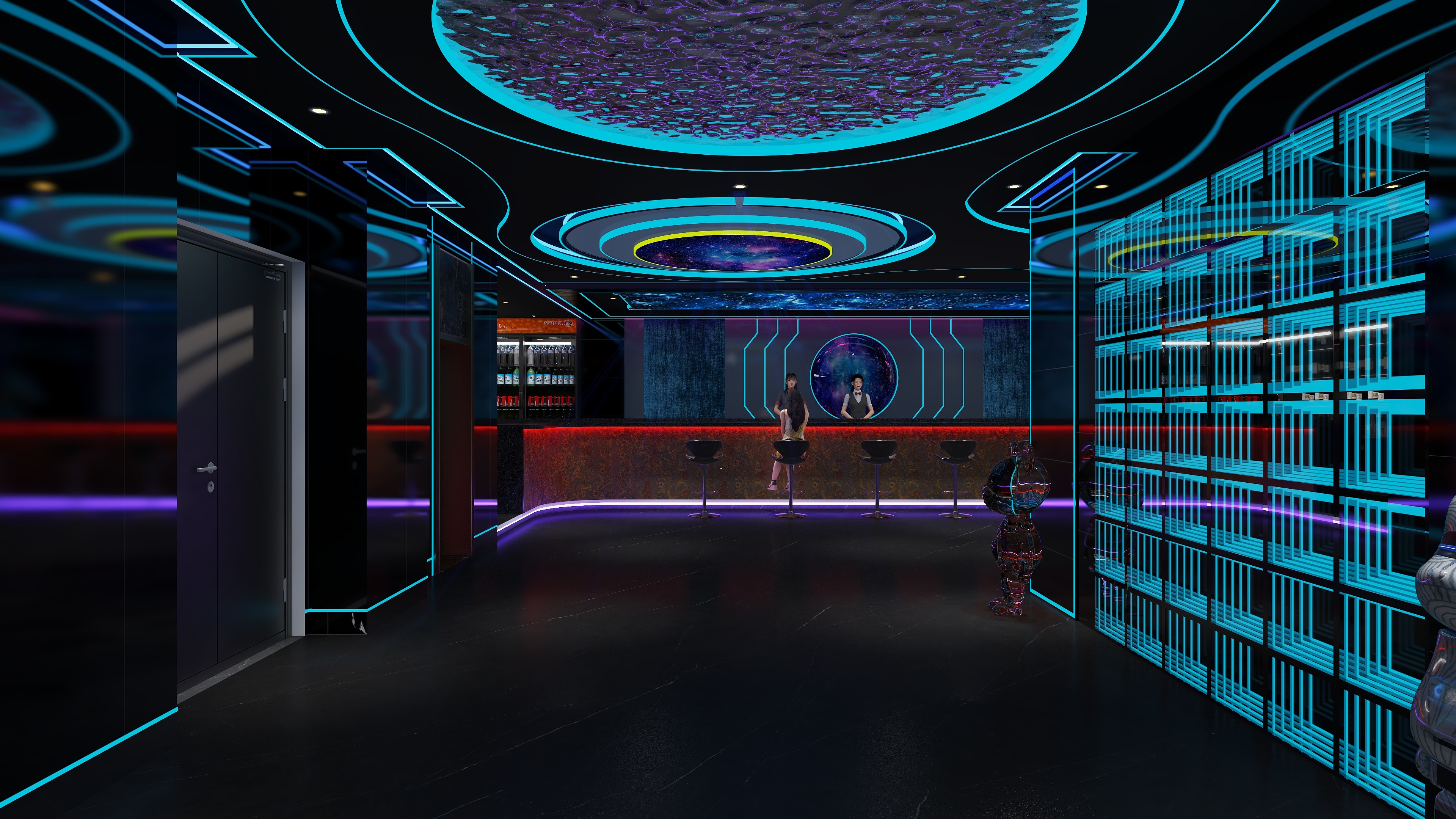 香港原创设计顾问有限公司-平湖会所娱乐会所-副本-装修设计方案