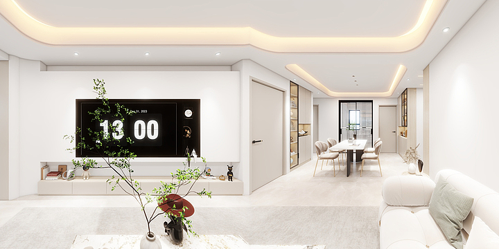 设计倪工-尚泽景园130xiaoguotu-装修设计方案