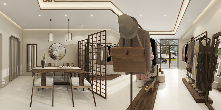 吉美设计小徐-宋城女装店-装修设计方案