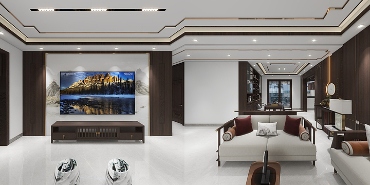 呉眞金-中央公园城7-1-101室-装修设计方案