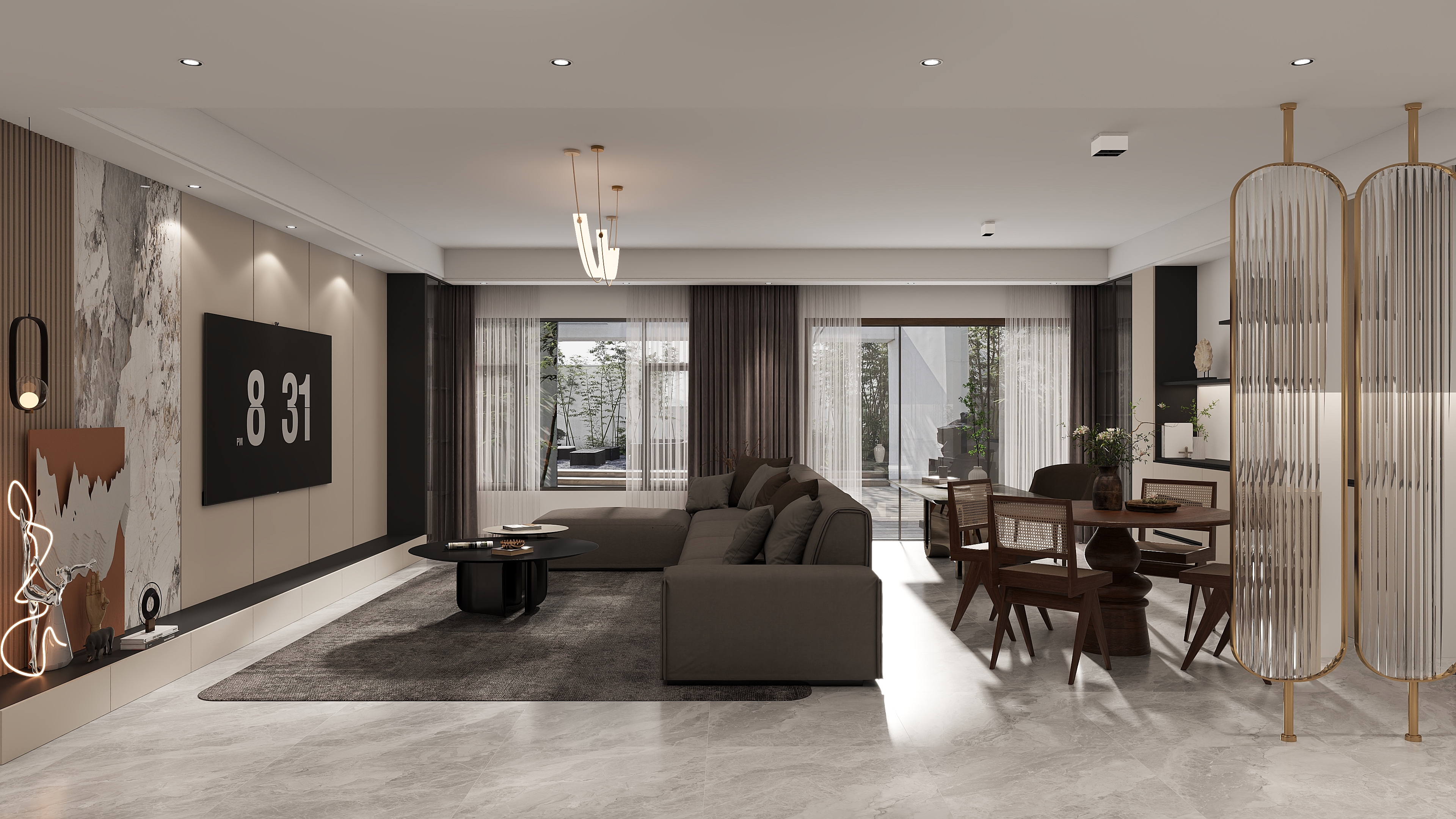 代君辉-现代简约-装修设计方案