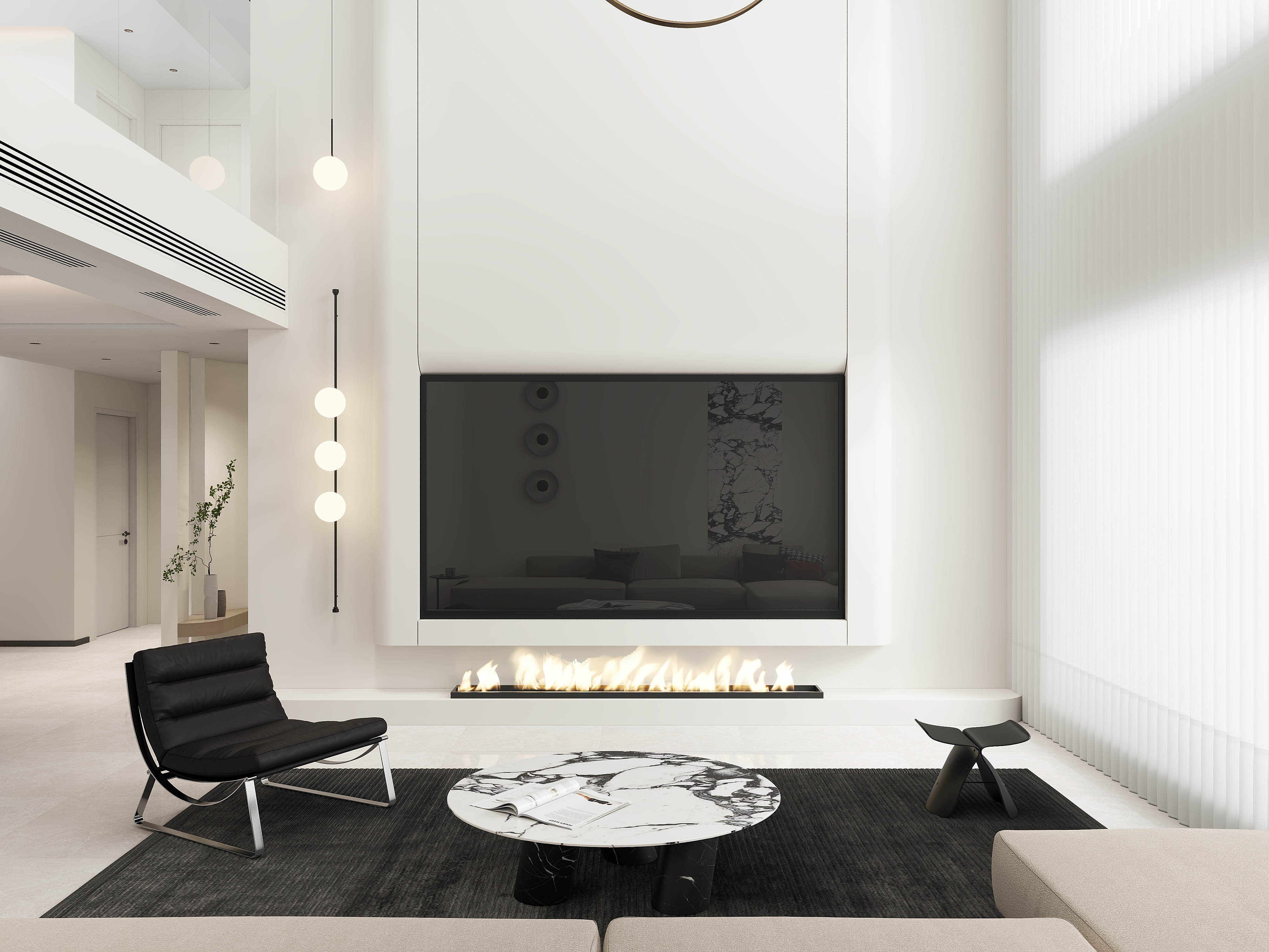 邓显俞-【现代简约】荔园山庄270m²别墅-装修设计方案