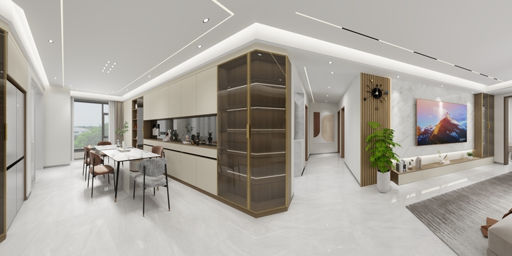 诗尼曼全屋定制设计郑-御景华府701-副本-装修设计方案