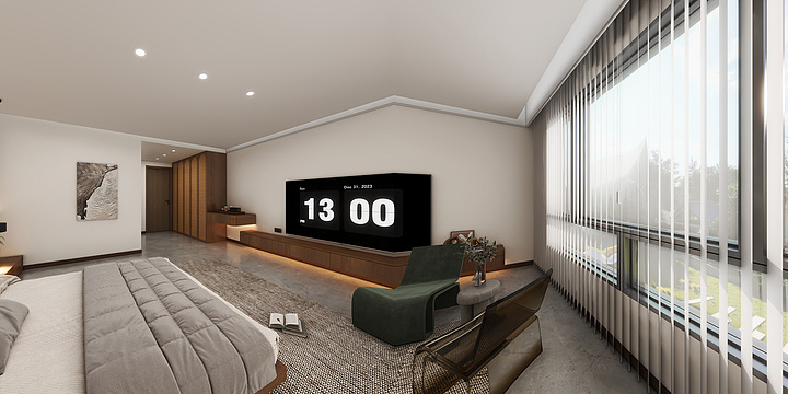 1Liar-西安长安区民宿-装修设计方案