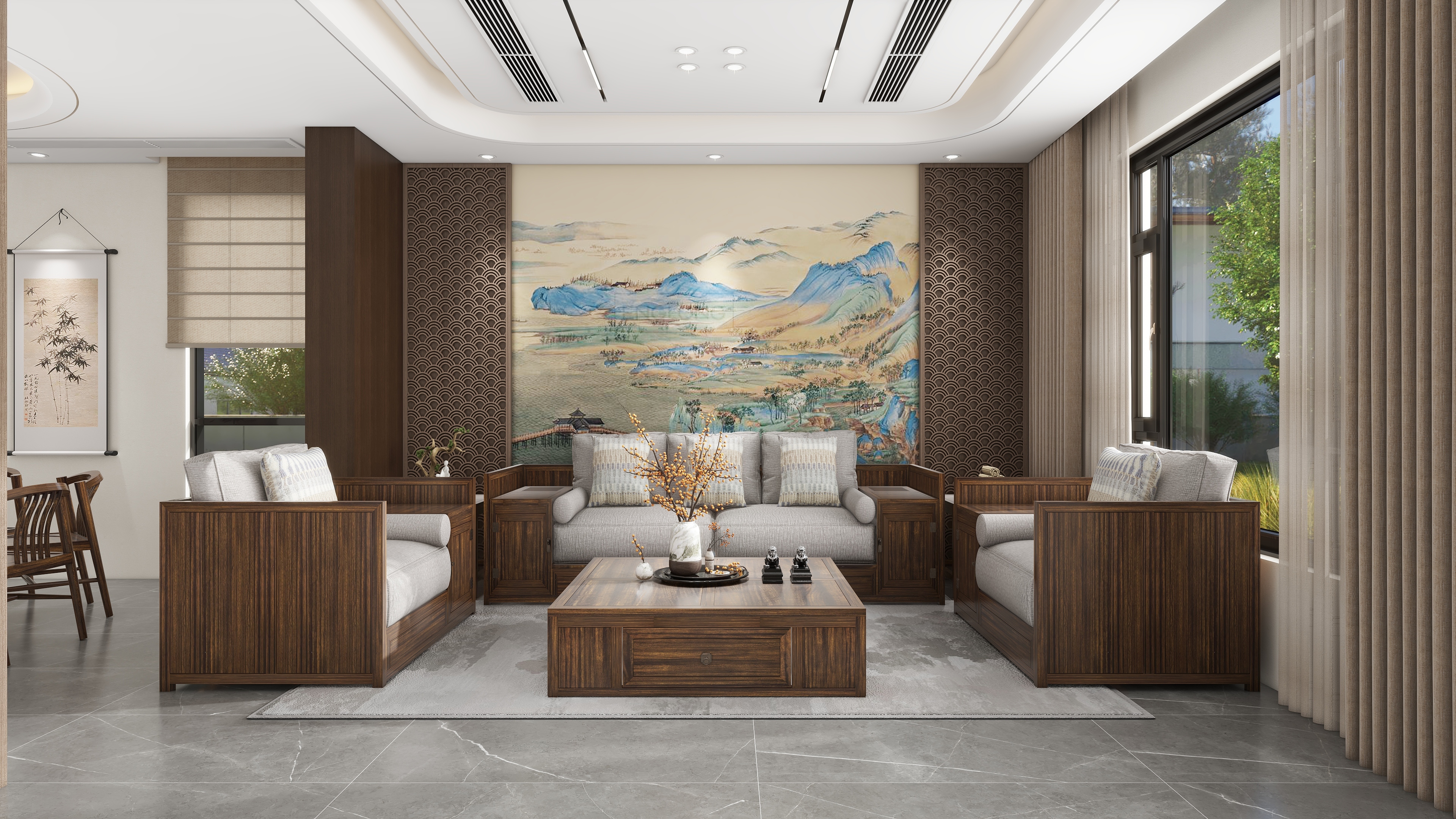 三水一程-康总1F（新中）-装修设计方案