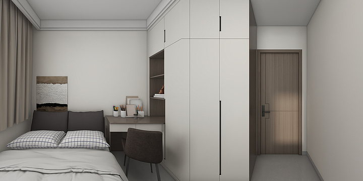 MUMO木墨装饰设计-北投荷院22-2-801现代风-装修设计方案