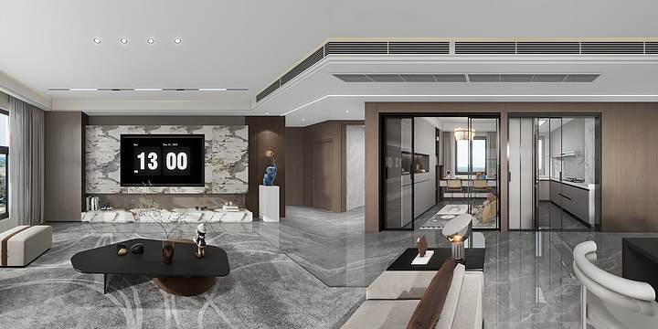 。-龙翔·奥城珑樾府-装修设计方案