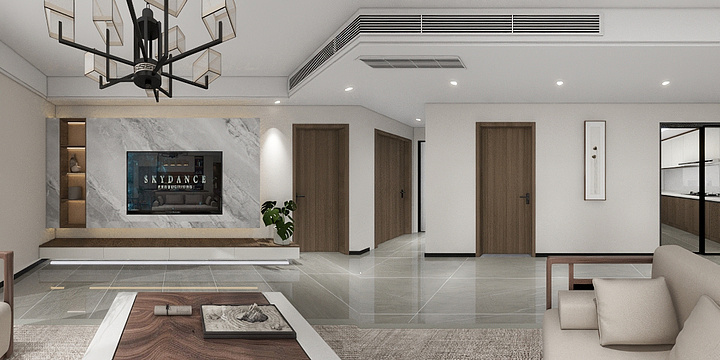 设计3组-新中式-装修设计方案