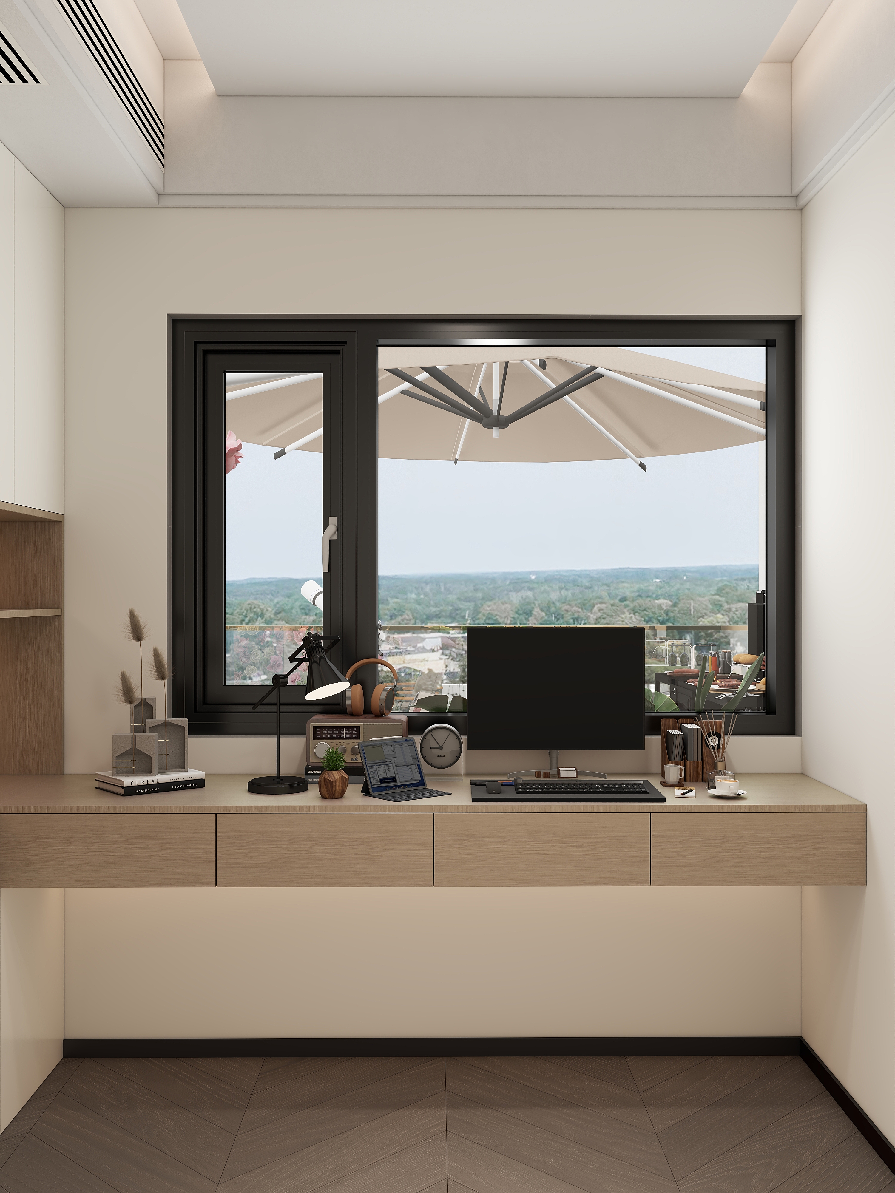 邓显俞-【现代简约】荔园山庄270m²别墅装修效果图