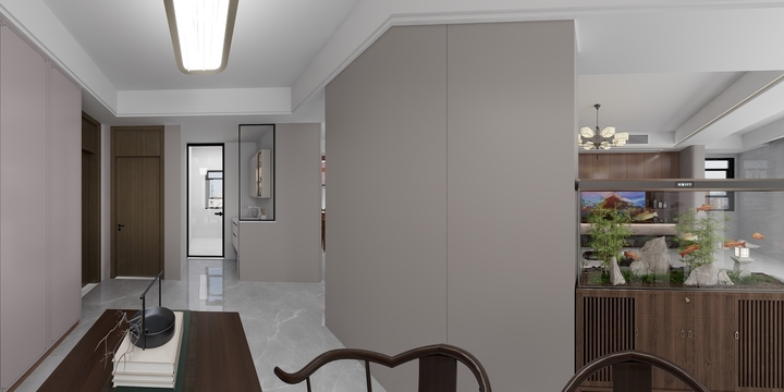 乐佳-全屋定制-金鹏·东方印-装修设计方案